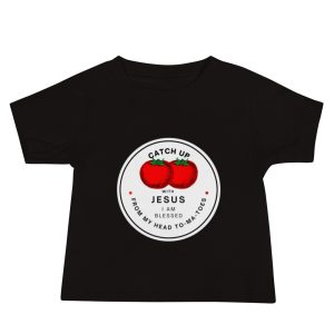 Catching up with Jesus Baby Jersey Short Sleeve Tee